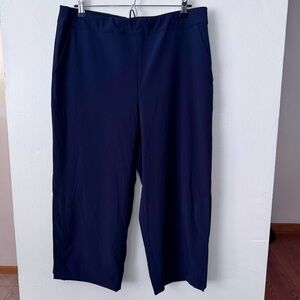 Chico’s dark blue wide leg pant Size 2 or US 12